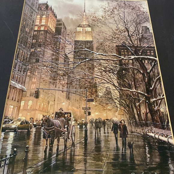 Empire State Building Vintage Print by Roustam Nour - Picture 4 of 10